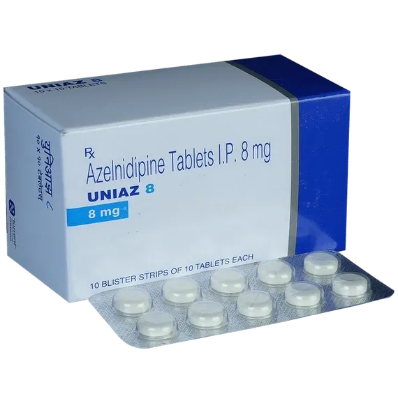 uniaz 8mg tablet 10's